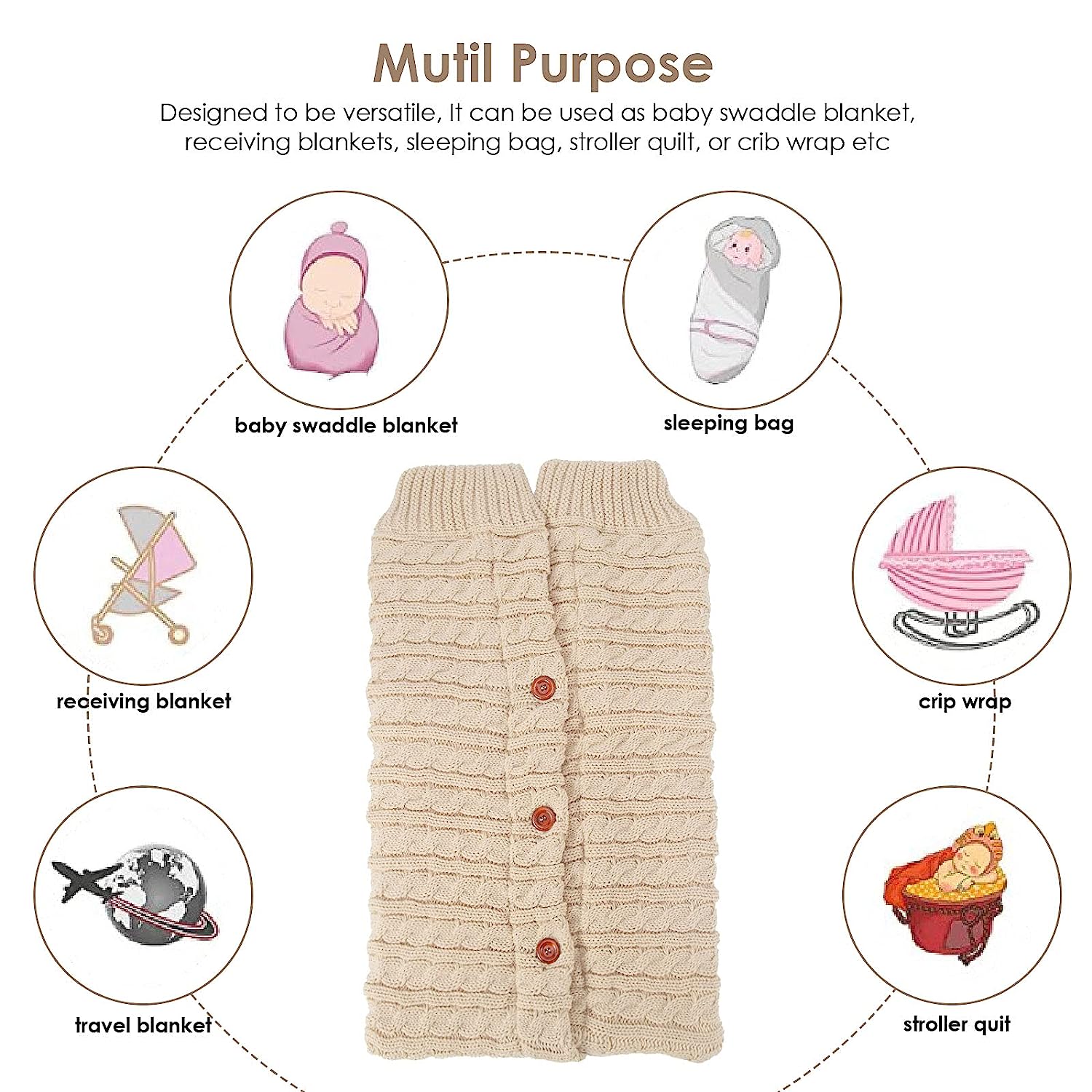 Envelope Baby Sleeping Bag