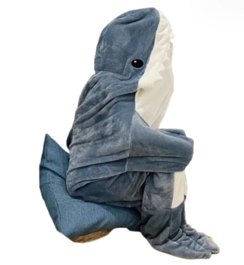 Cartoon Shark Sleeping Bag Pajamas