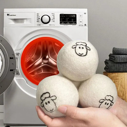 1000 plus times Reusable Drying Wool Ball Anti-Entanglement Household Drying Clothes Washer Dryer Special Ball Drying Ball