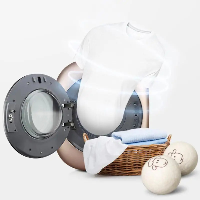 1000 plus times Reusable Drying Wool Ball Anti-Entanglement Household Drying Clothes Washer Dryer Special Ball Drying Ball