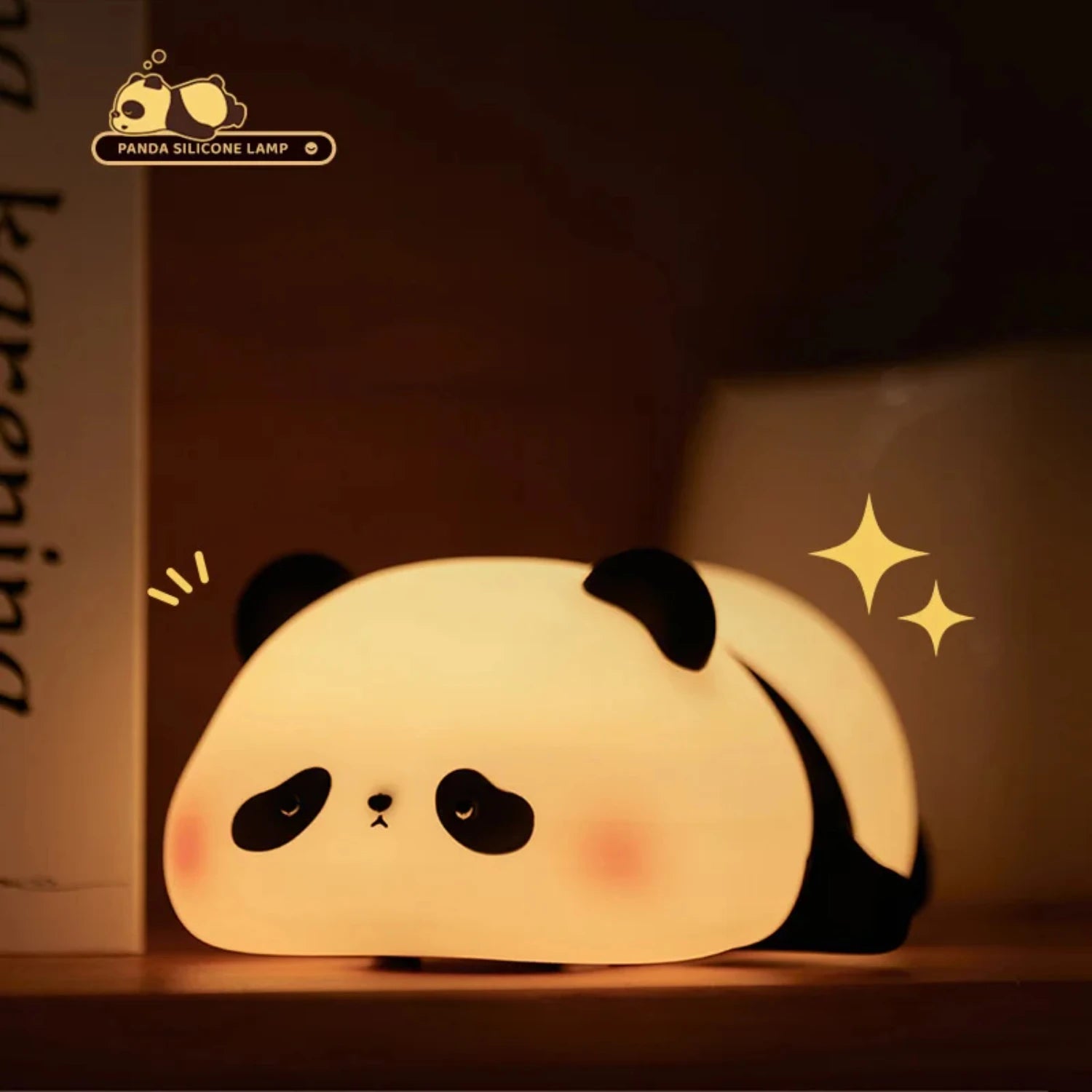 Cute Sheep Panda Silicone USB Rechargeable Timing Night Light