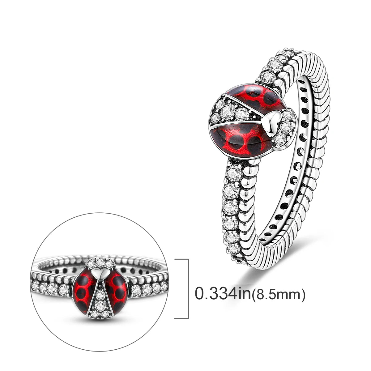 925 Silver Infinite Love Designs Rings