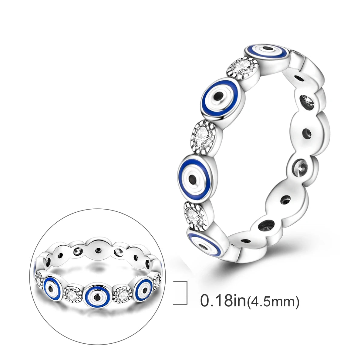 925 Silver Infinite Love Designs Rings