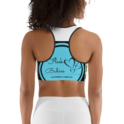 Fleek Babies Sunflower Sports bra