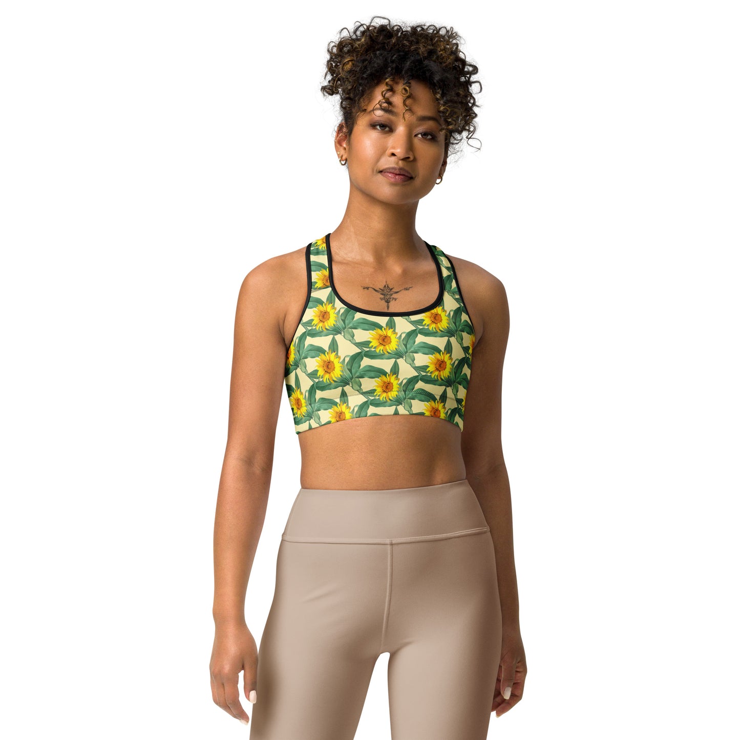 Fleek Babies Sunflower Sports bra