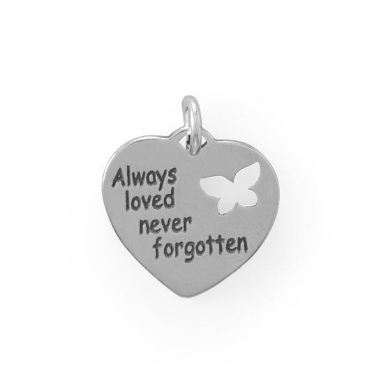 "Always loved, never forgotten" Charm - Fleek Babies