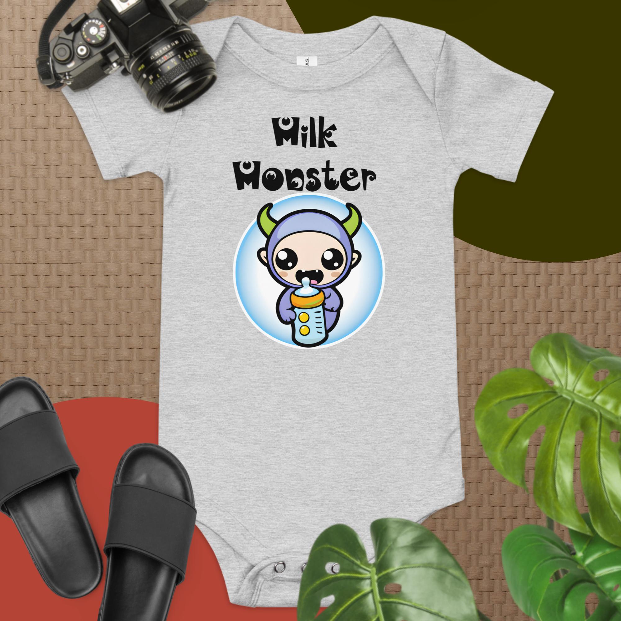 Milk Monster Baby Onesie