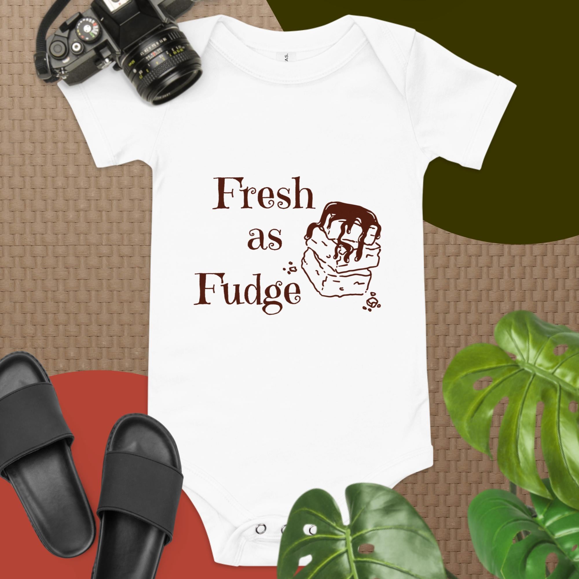 Fresh as Fudge Onesie