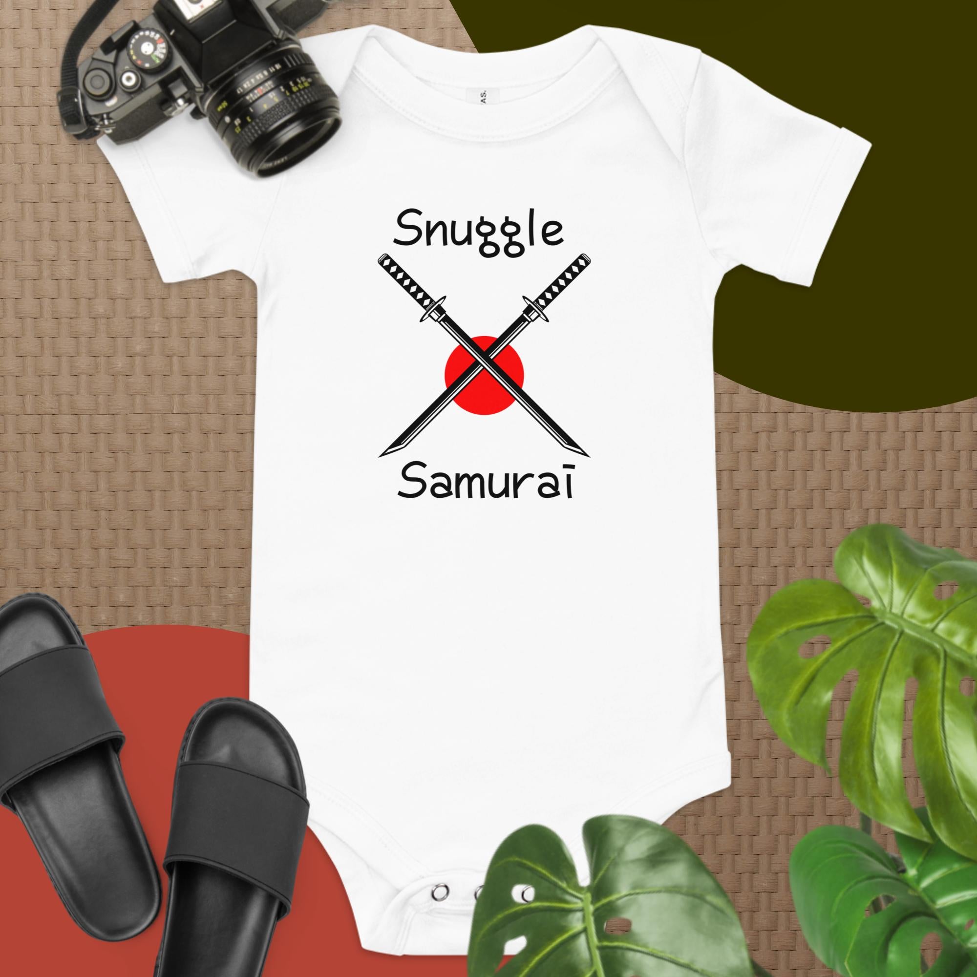 Snuggle Samurai Baby Onesie