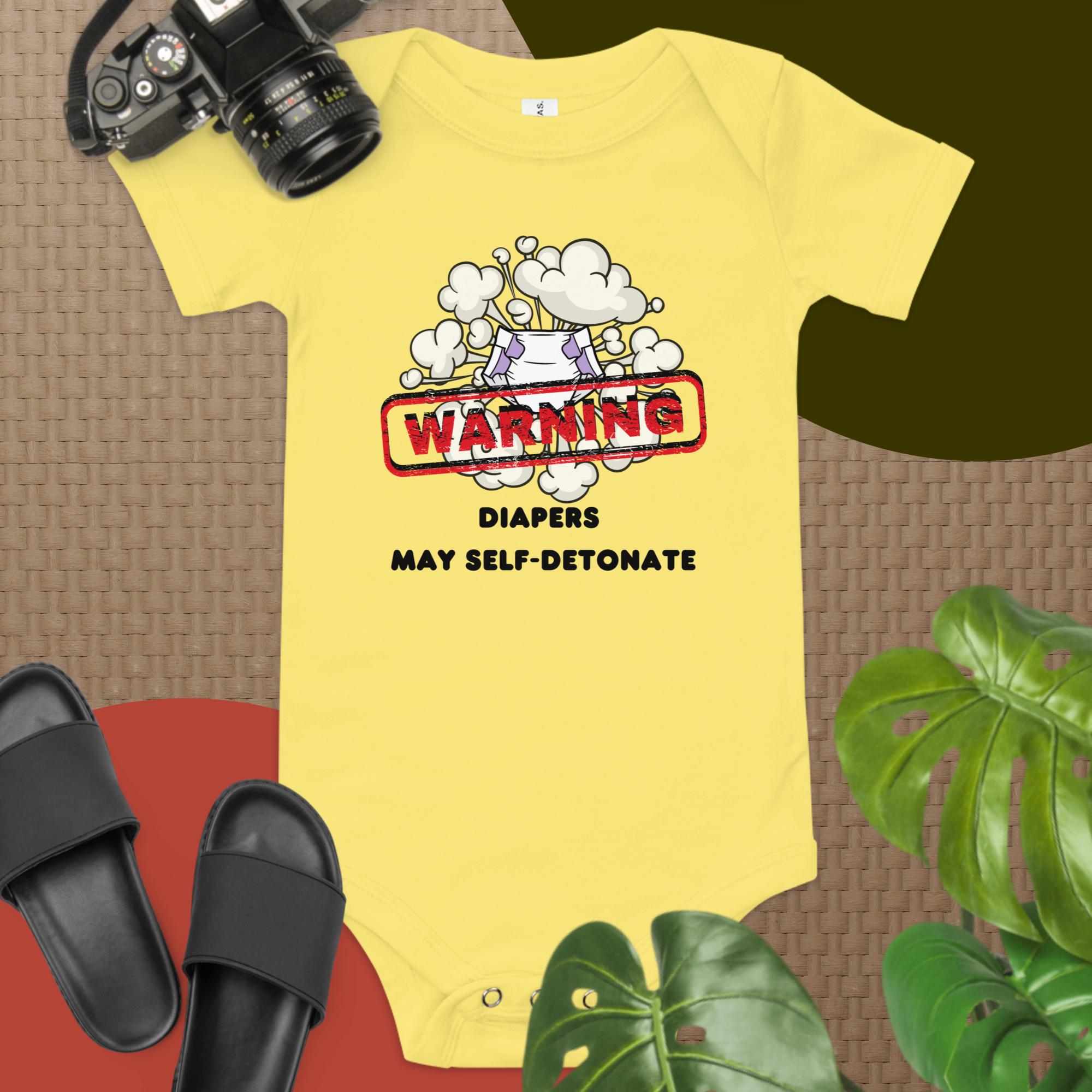 Diapers May Detonate Baby Onesie