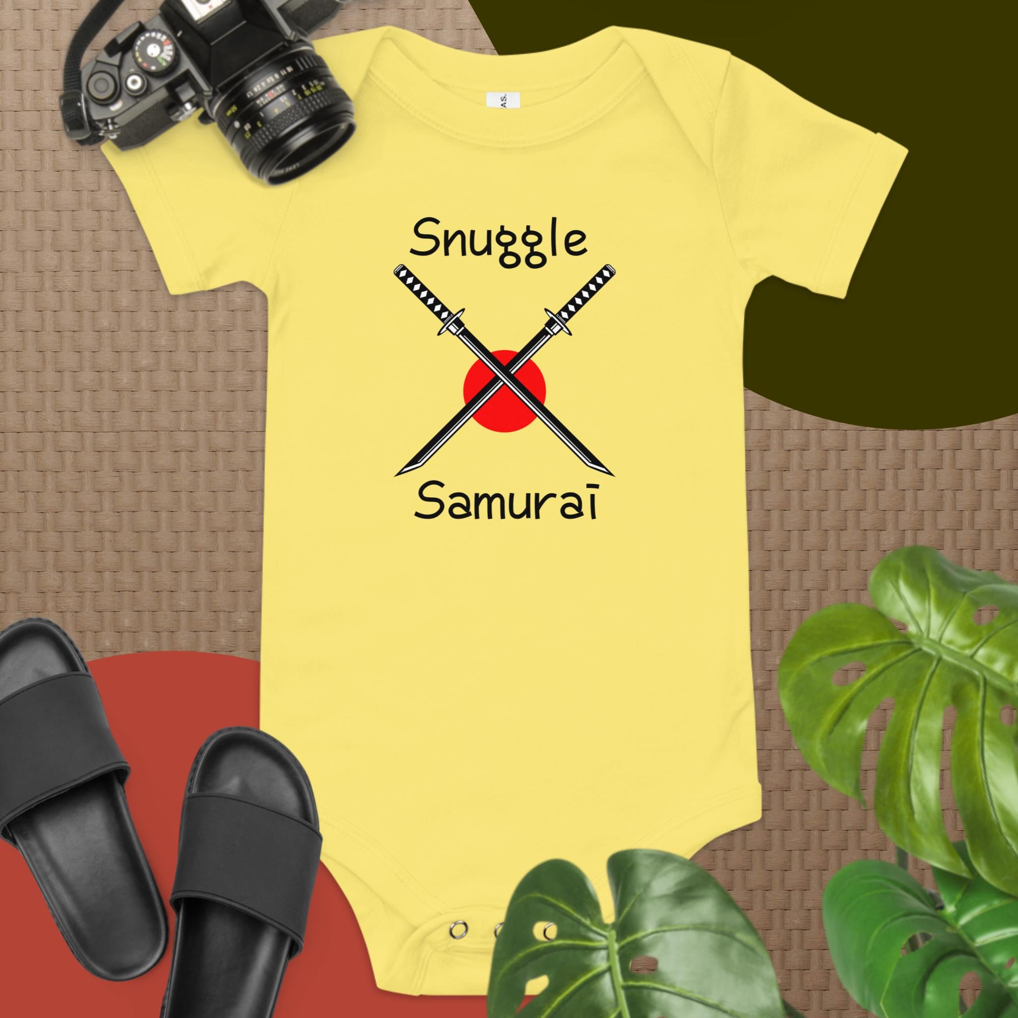 Snuggle Samurai Baby Onesie