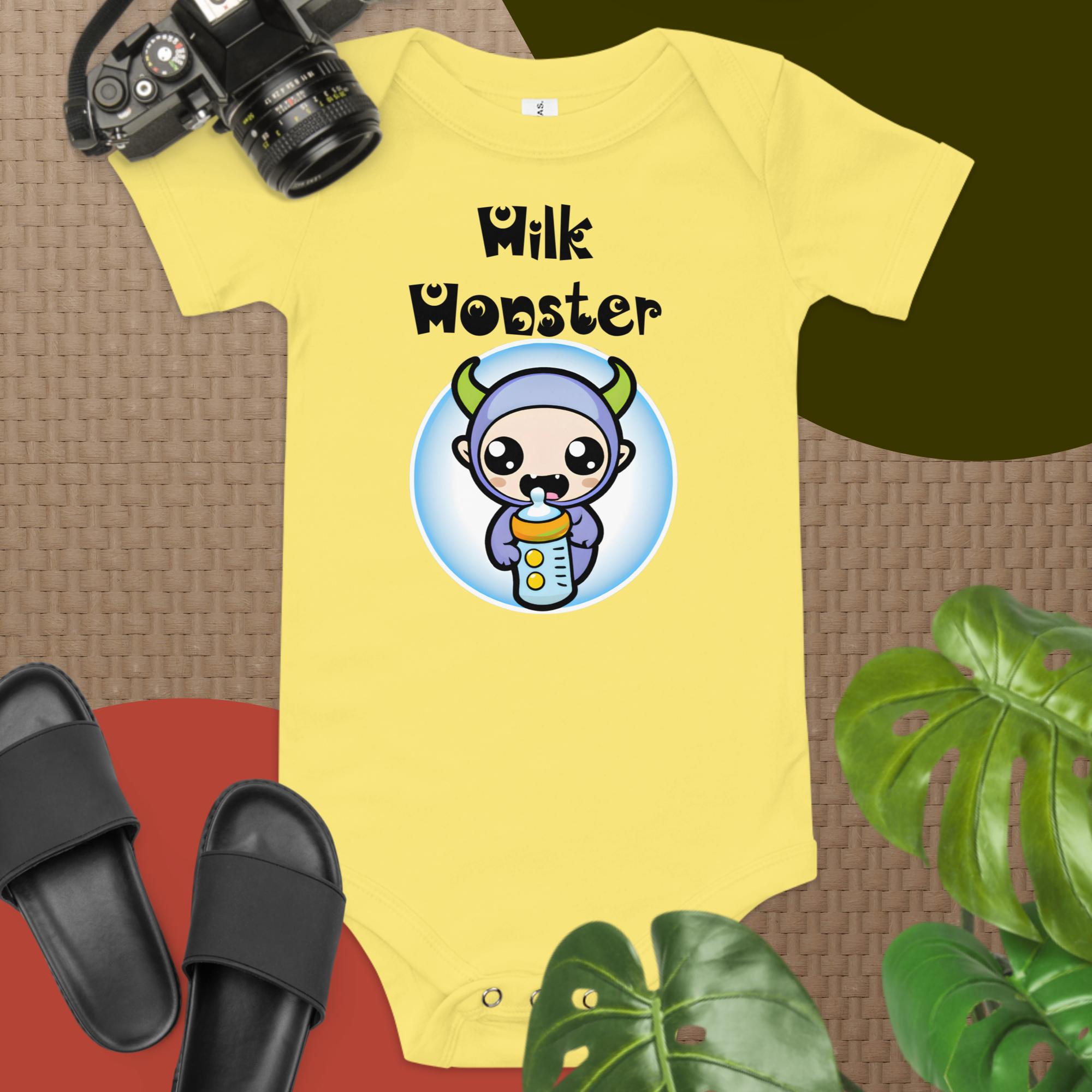 Milk Monster Baby Onesie