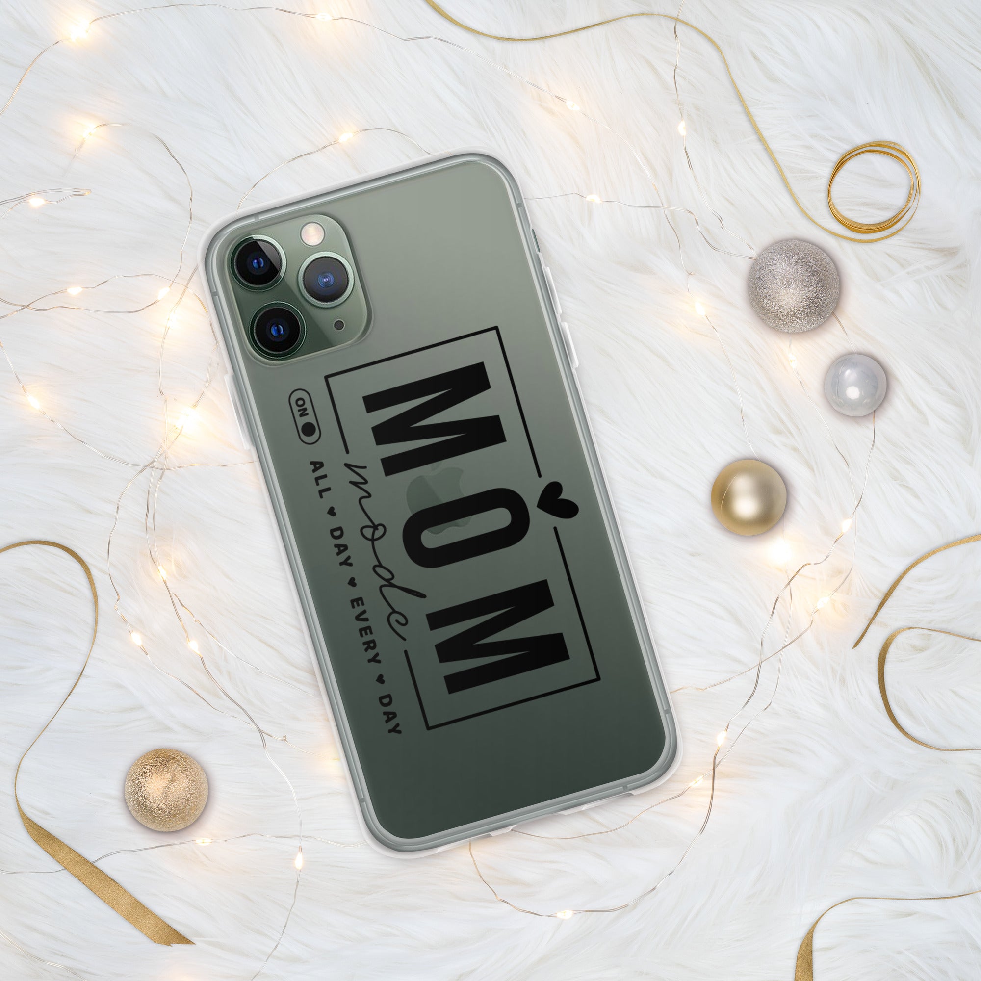Mom Mode Clear Case for iPhone