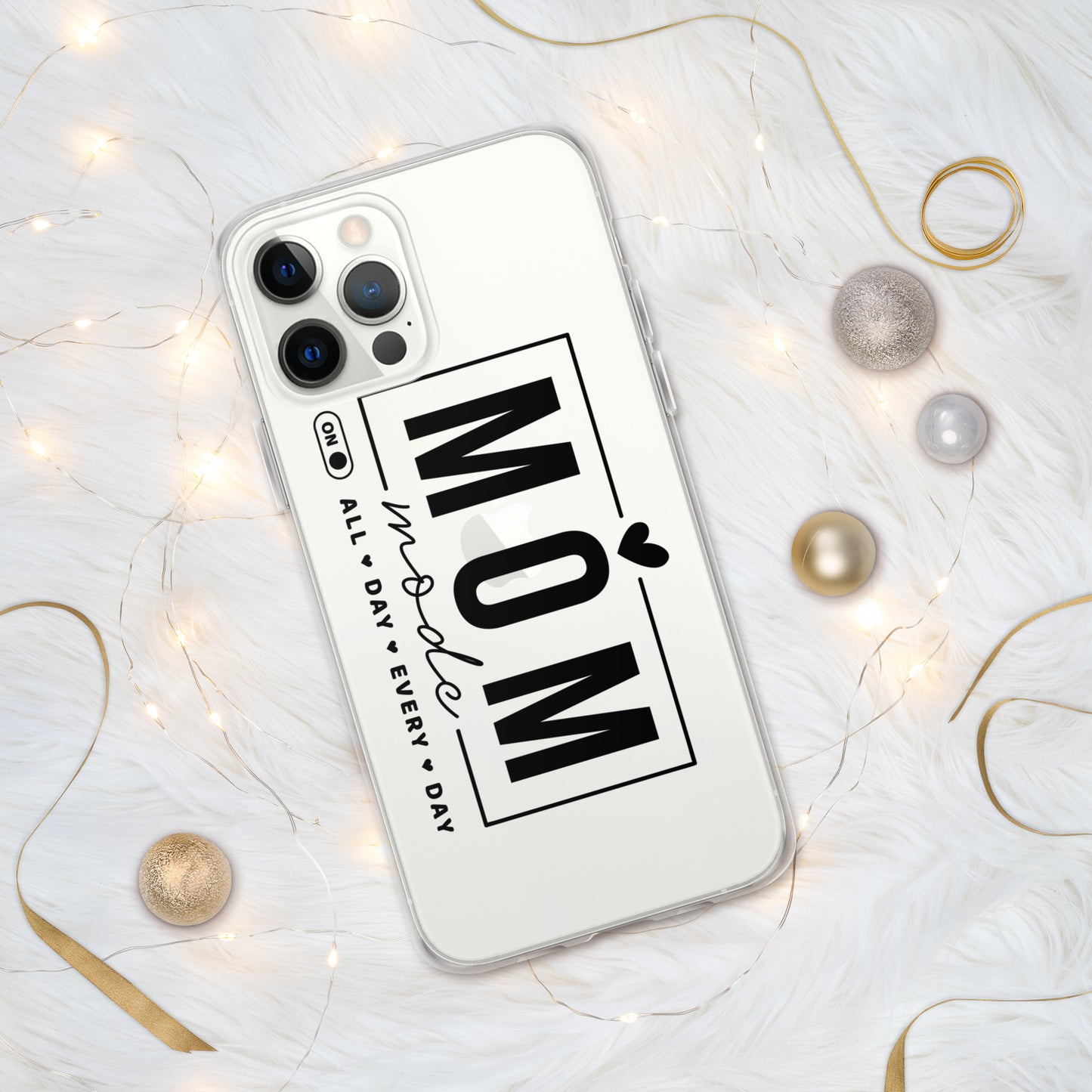 Mom Mode Clear Case for iPhone