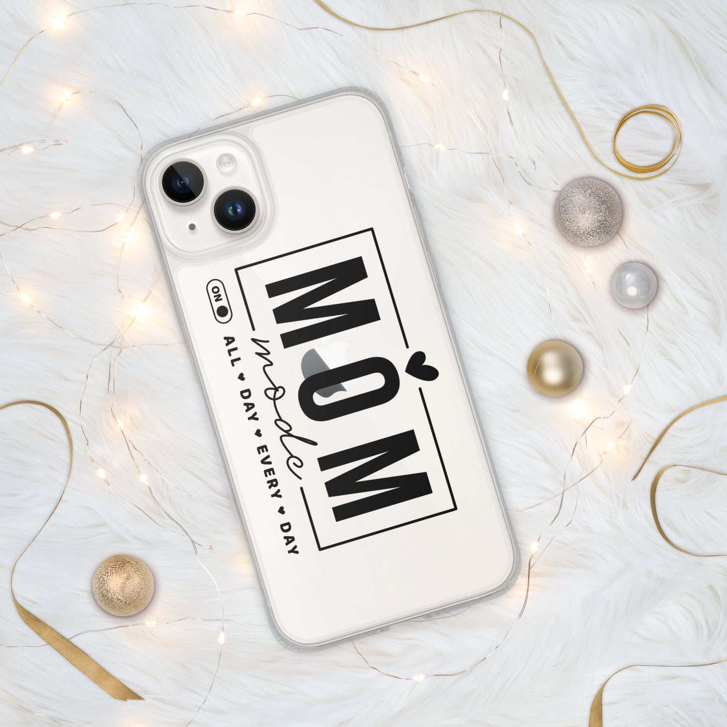 Mom Mode Clear Case for iPhone