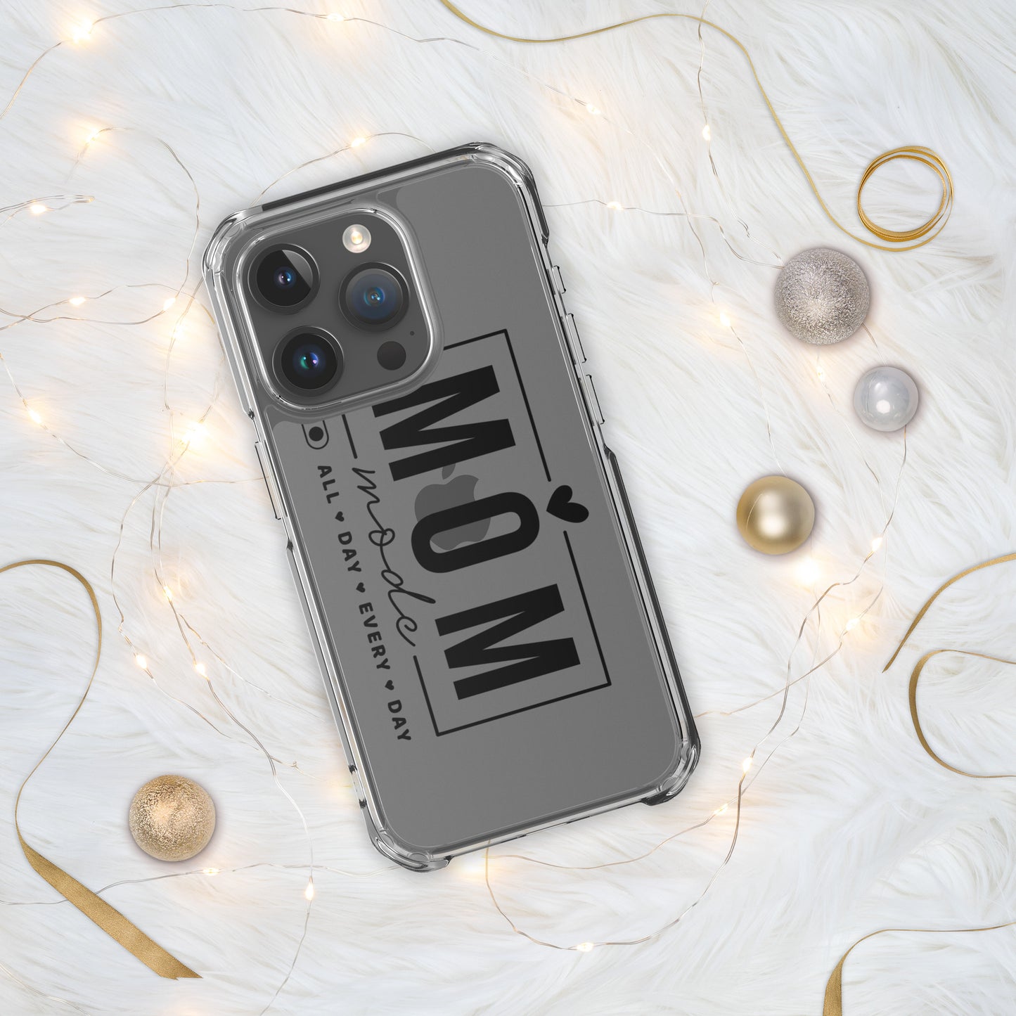 Mom Mode Clear Case for iPhone