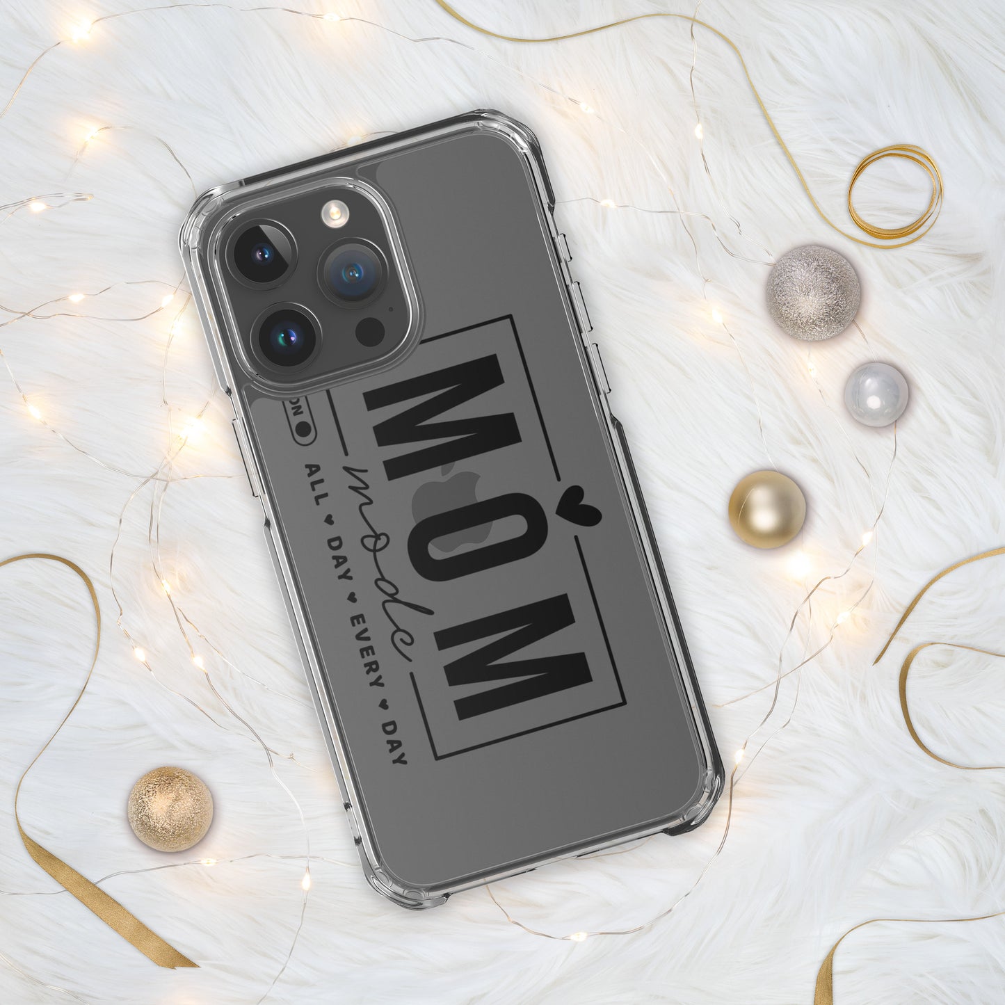 Mom Mode Clear Case for iPhone