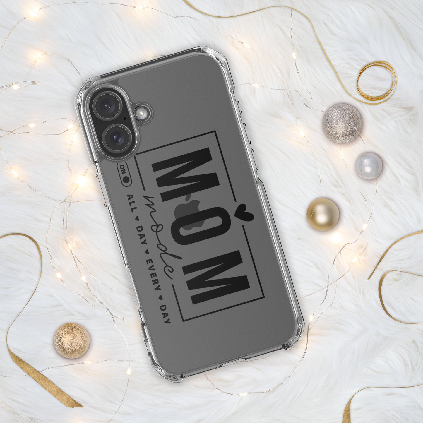 Mom Mode Clear Case for iPhone