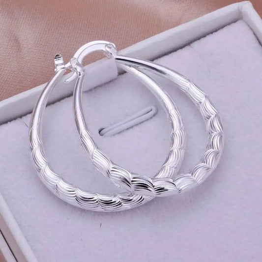 Sterling Silver High Quality Hook Earrings