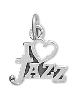 I Love Jazz Charm