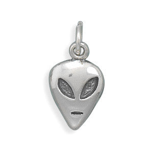 Alien Head Charm