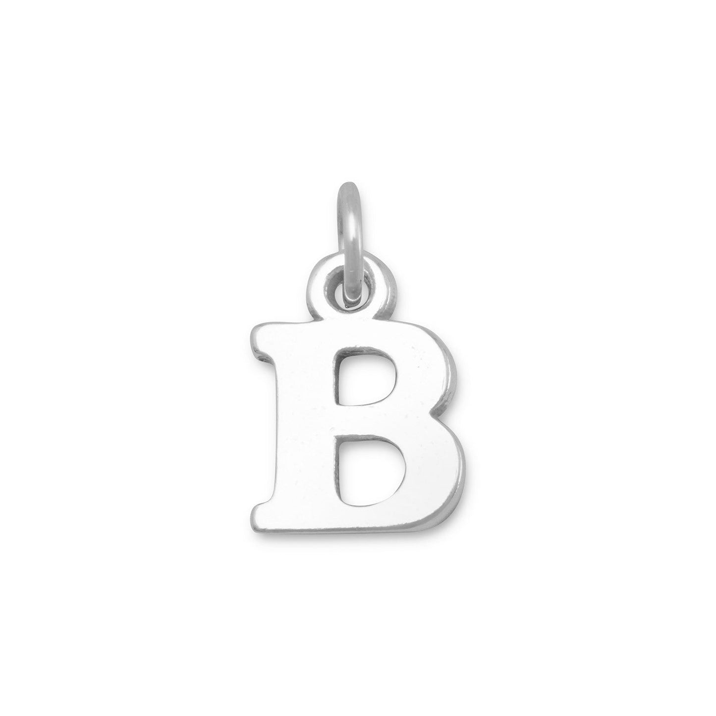 Oxidized "B" Charm