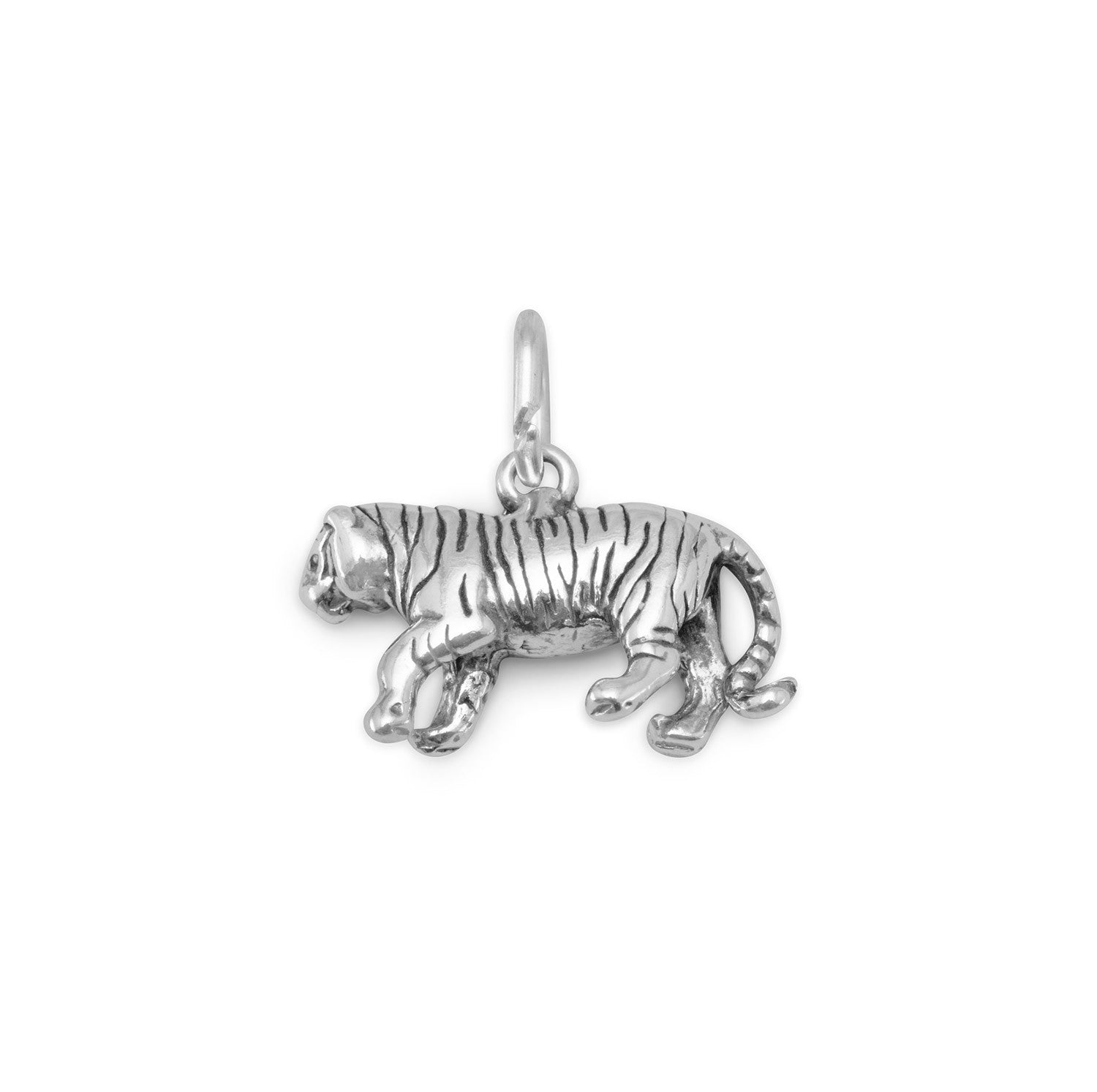 Oxidized Tiger Charm