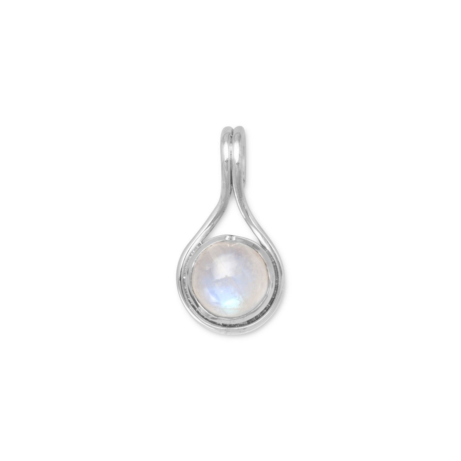 Round Moonstone Slide