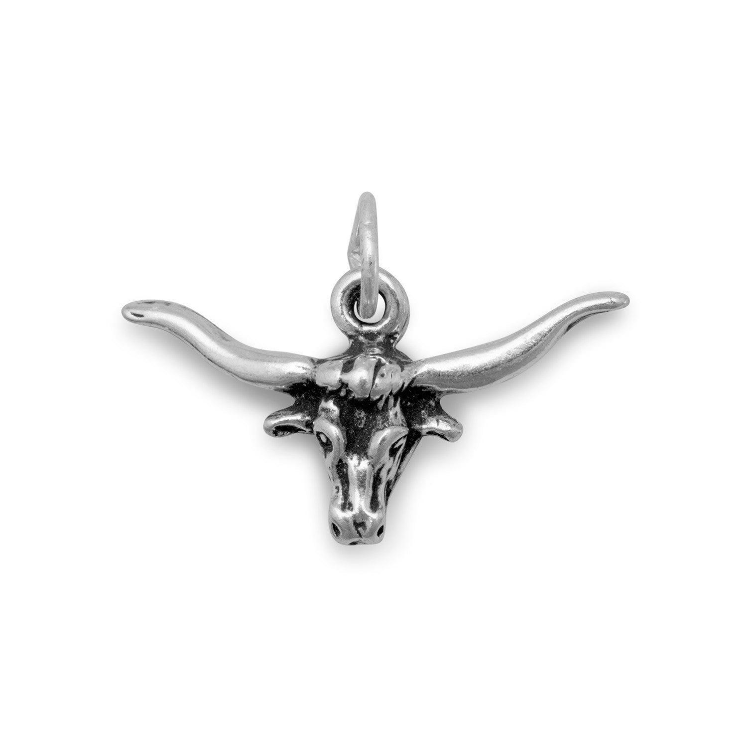 Western Steer Charm